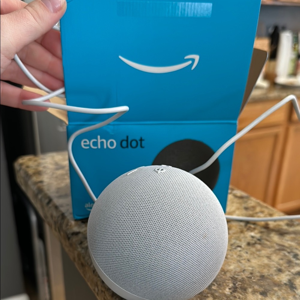 Amazon Echo Dot Smart Speaker - White